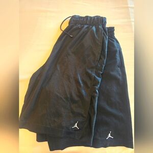 Jordan Black Athletic Shorts MENS XL